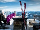 relaxing on the ski area Schmittenhöhe