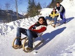 Naturrodelbahn in Kaprun
